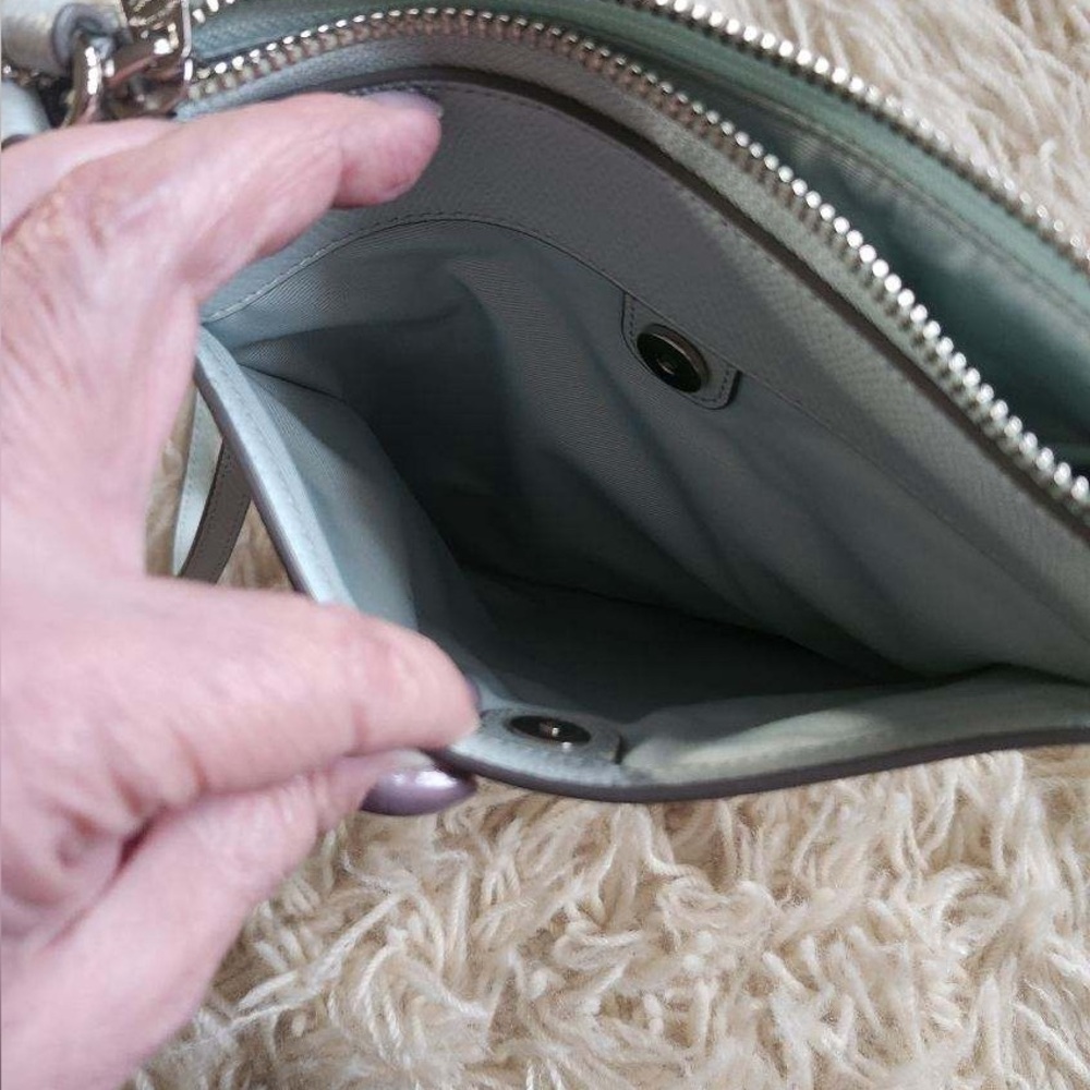 Coach EUC Crossbody bag mint green - Picture 6 of 10